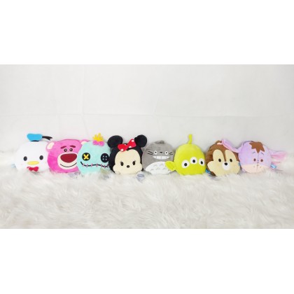 {M'SIA STOCK} CARTOON BAG SOFTTOYS/PLUSHTOYS/KIDSTOYS 7INCH 21CM 精美卡通化妆包娃娃玩具公仔 7寸 Patung Beruang